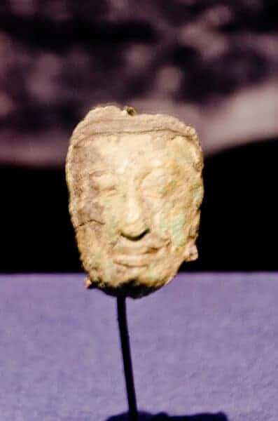Buddha Head Bronze 15th century Buddha Head, probably from Thailand. Found in Punggol (northeast Singapore)