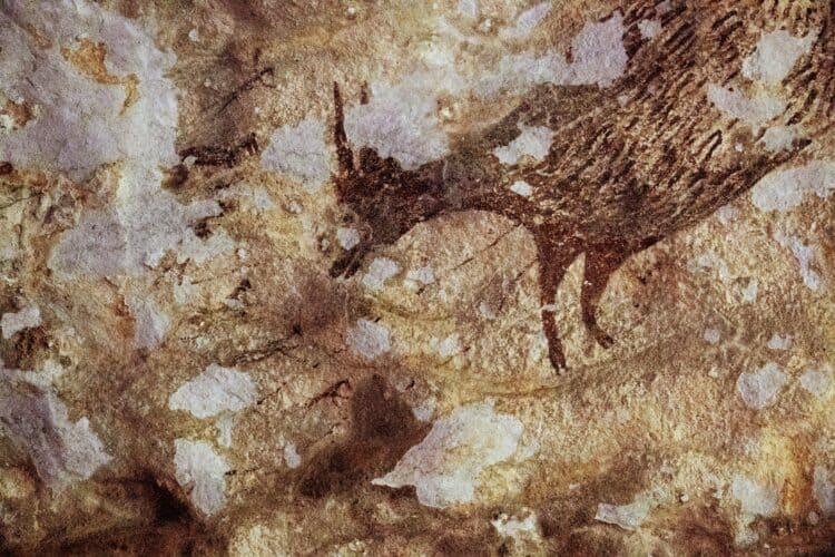 The world's oldest hunting scene at Leang Bulu Sipong 4, South Sulawesi