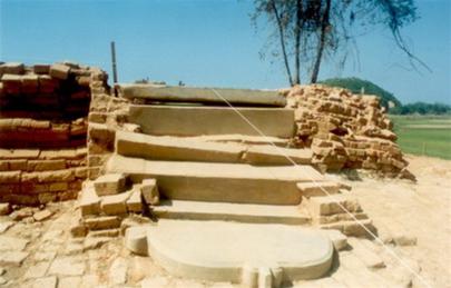 Cat Tien Archaeological Site, Vietnam Net Bridge, 20120826