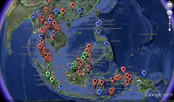 Rock Art Sites in SEA