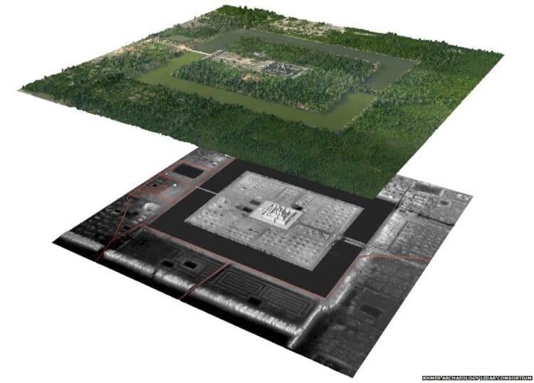 Angkor Wat Lidar Source: Khmer Archaeology Lidar Consortium