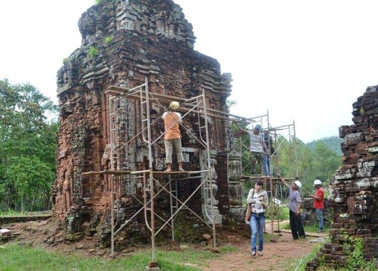 The My Son Sanctuary. Source: Thanh Niein News 20141030
