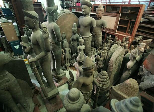 Bangkok trove of artefacts. Source: Bangkok Post 20150101