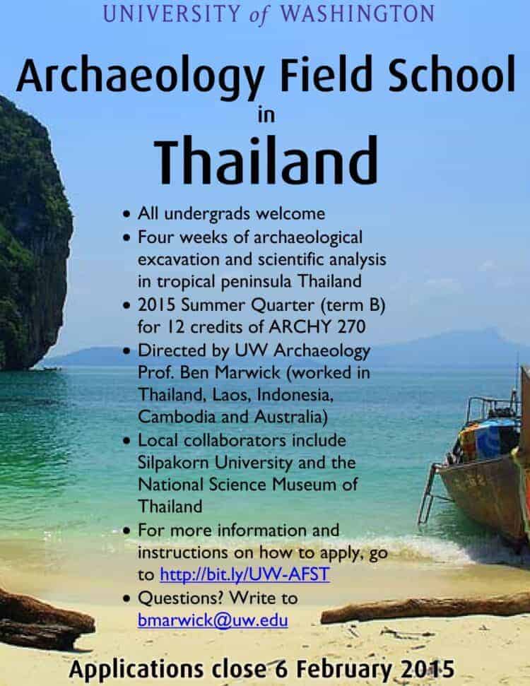 University of Washington Archaeology Field School