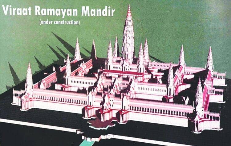 The duplicate Angkor Wat in India's Bihar state. Source: The Telegraph 20150914