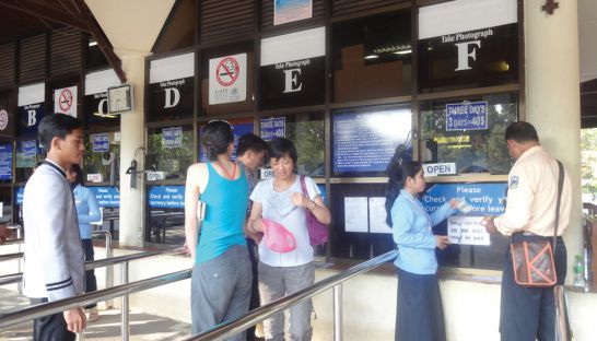Ticketing booth at Angkor. Source: Phnom Penh Post 20151107