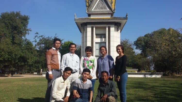 The Krang Ta Chan project team