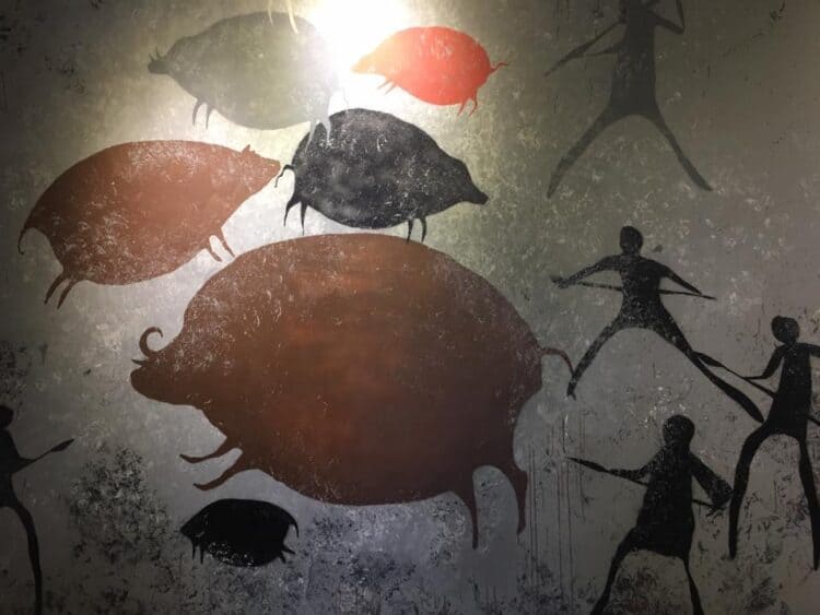 Rock Art exhibition at Indonesia’s National Gallery