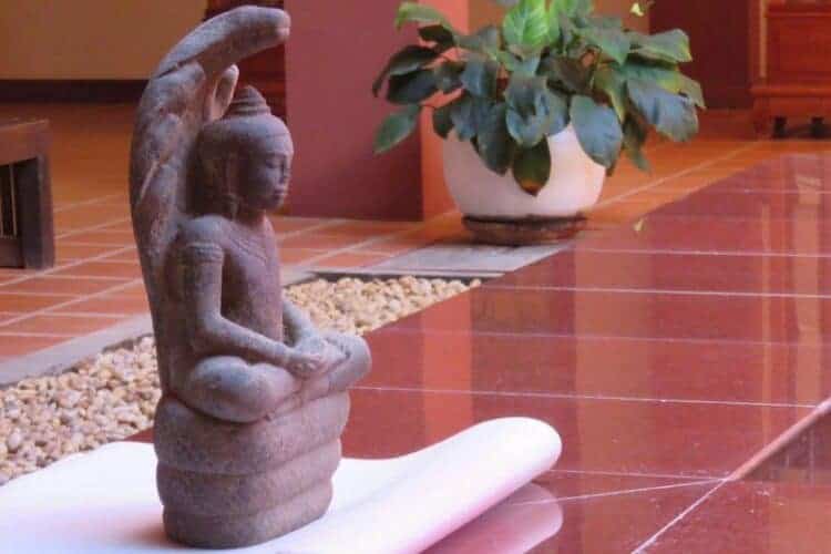 Bayon style Buddha Statue Discovered by Farmer