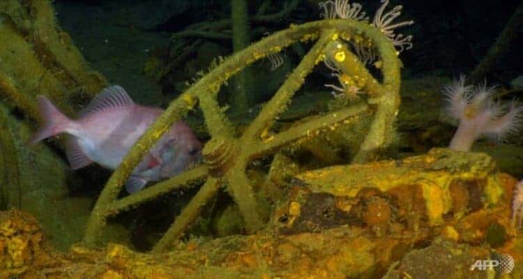 Underwater survey reveals secrets of Australia WWI wreck off PNG