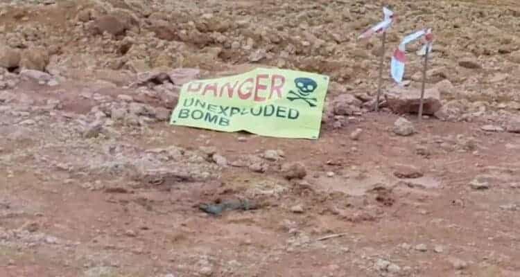 War relic detonated at construction site in Singapore