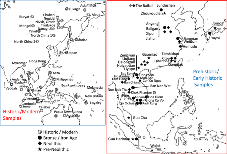 [Paper] Craniometrics Reveal “Two Layers” of Prehistoric Human Dispersal in Eastern Eurasia