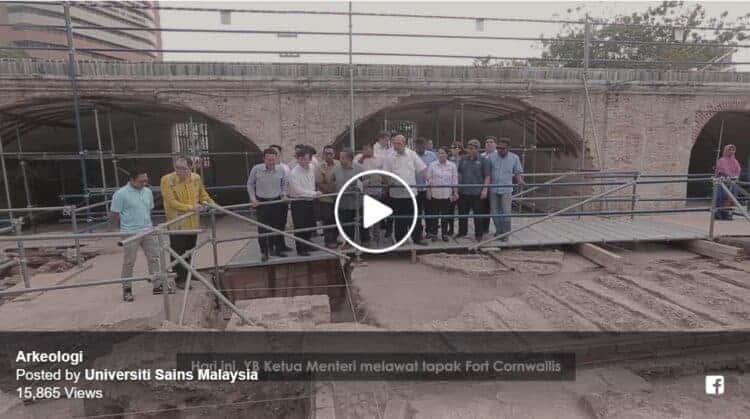[Video] Excavations at Fort Cornwallis