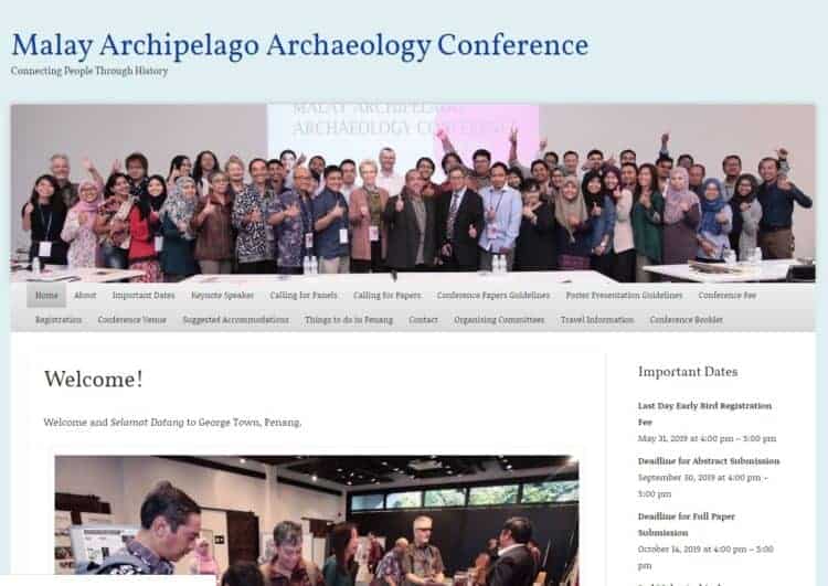 Malay Archipelago Archaeology Conference