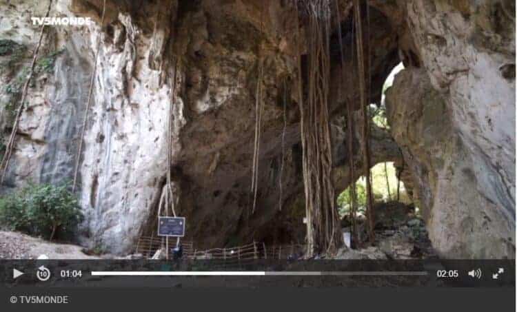 TV5Monde report on excavations at Laang Spean