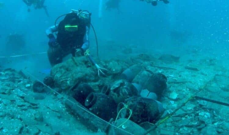 Underwater archaeology in Thailand. Source: Thaipost 20190613