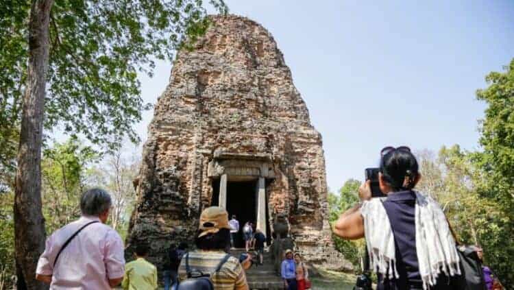 Lion Temple in the Sambor Prei Kuk archaeological site. Source: Phnom Penh Post 20190531