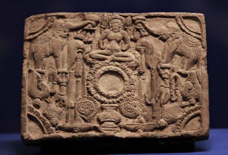 Bas-relief of Lakshmi. Source: Bangkok Post 20190811