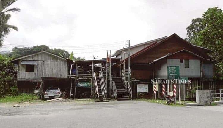 The Annah Rais Longhouse is among the last few traditional Bidayuh longhouses in Sarawak. PIX BY MOHD RADZI BUJANG. Source: New Straits Times, 20191106