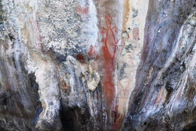 Ambesibui rock art site in West Papua. Source: Antara 20191117