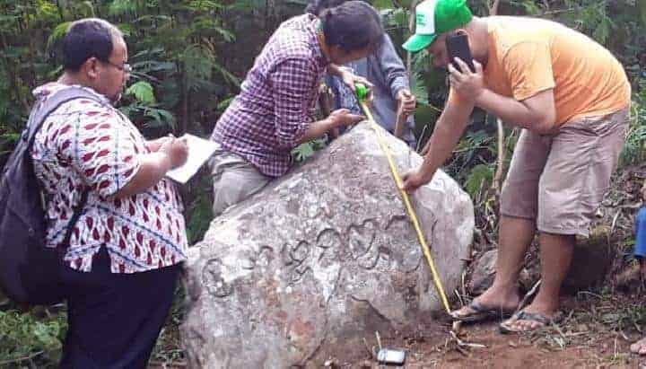Inscription found in Semarang. Source: Tempo, 20191204