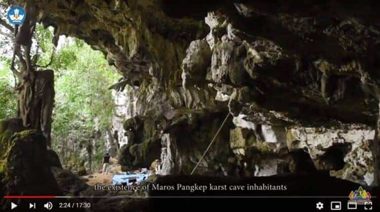 [Video] Archaeological research in Leang Jarie, South Sulawesi
