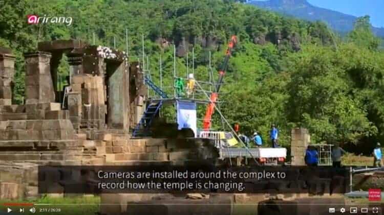 Restoration of Hong Nang Sida. Source: Arirang Culture 20200127