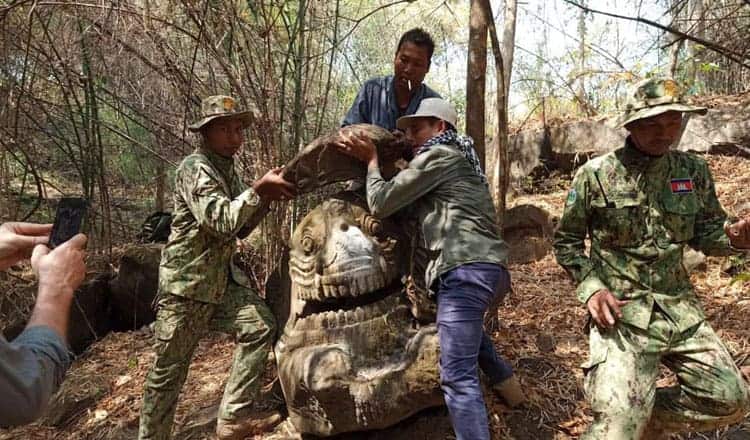 Makar found in Phnom Kulen. Source: Khmer Times 20200121