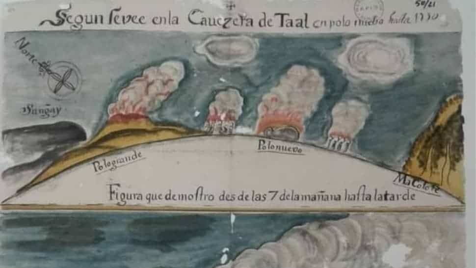 18th century account of Taal Volcano eruption. Source: Esquire PH 20200114