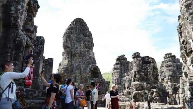 Bayon undergoing renovations. Source: Phnom Penh Post 20200102