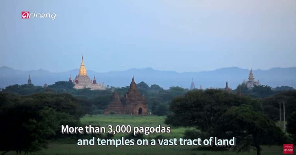 Restoration of Payathonzu Temple. Source: Arirang Culture, 20200203