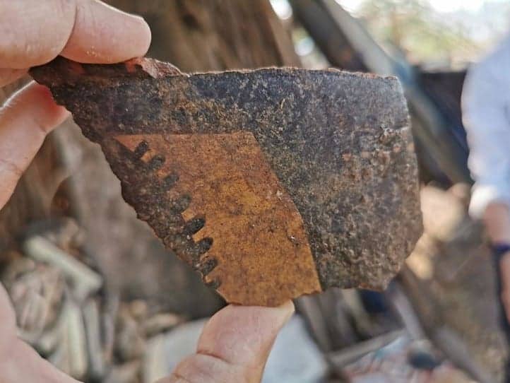 Painted ceramics from Chaiyaphum. Source: Matichon, 20200220