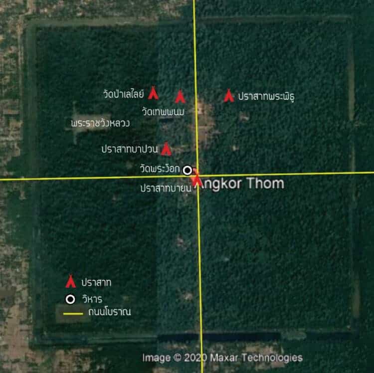 Buddhist monuments in Angkor Thom. Source: The Standard, 20200207