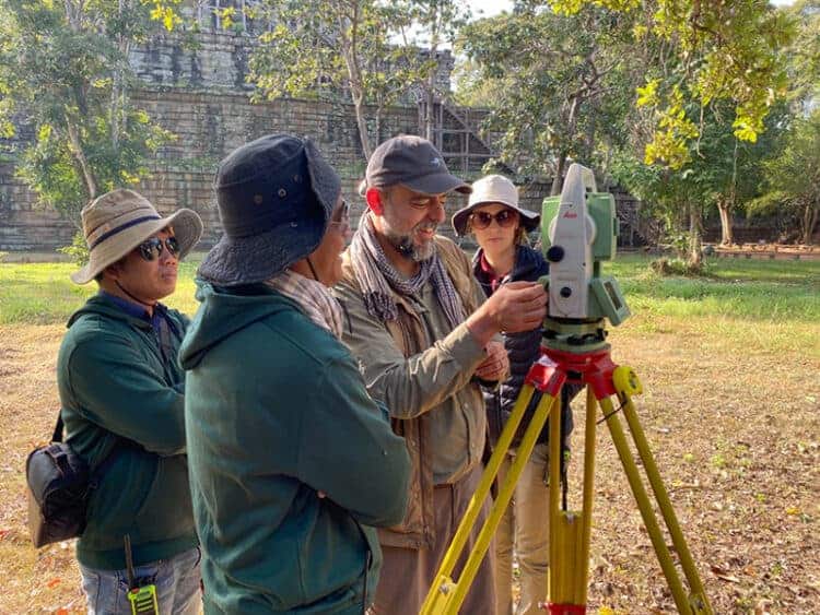 Ground survey at Koh Ker. Source: EOS 20200203