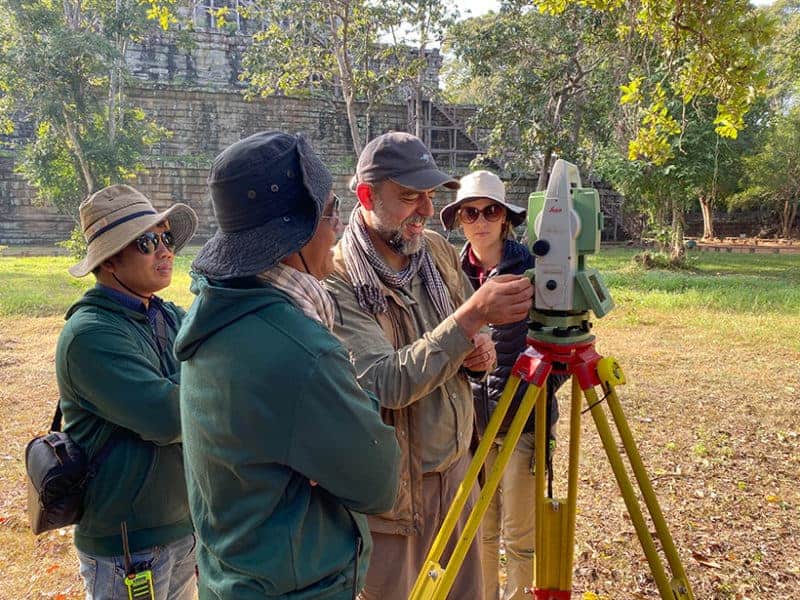 Ground survey at Koh Ker. Source: EOS 20200203