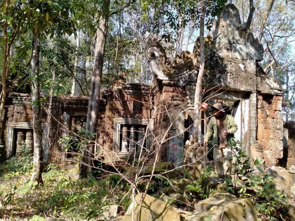 Ruins in Kulen Prum Tep Wildlife Sanctuary. Source: Popular.com.kh, 20200229