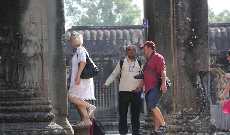 Angkor tourism. Source: Khmer Times 20200226