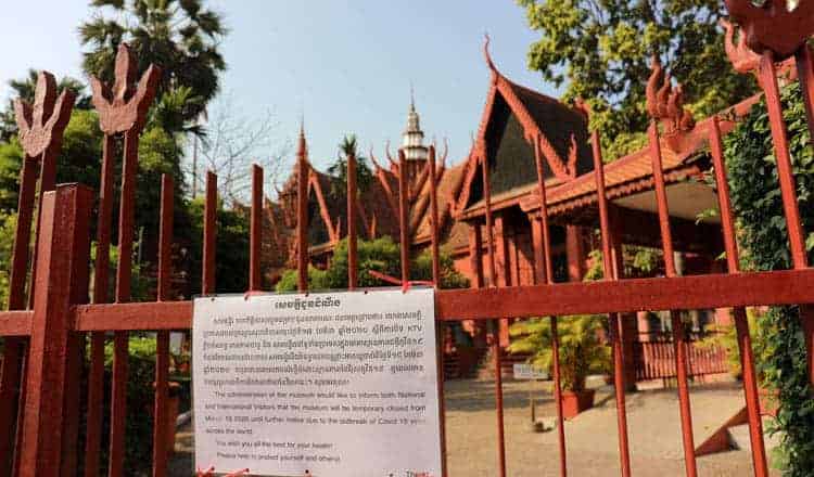 Cambodian museums close. Source: Khmer Times 20200320
