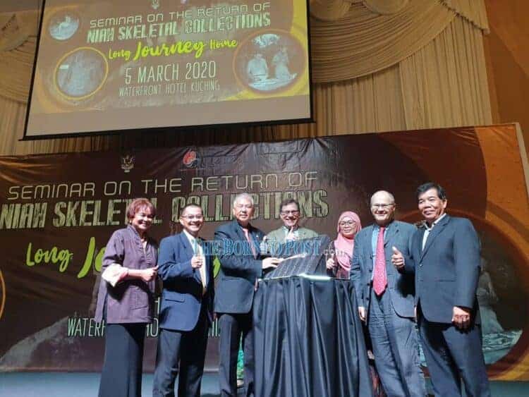 Niah Caves bones repatriation. Source: 20200305