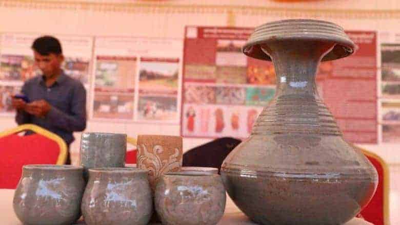 Replica ceramics at Angkor Ceramic Museum. Source: Phnom Penh Post 20200308