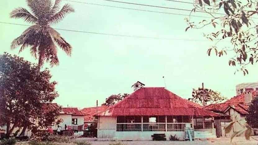 The demolished Masjid Hajijah circa 1986. Source: Channel NewsAsia 20200531