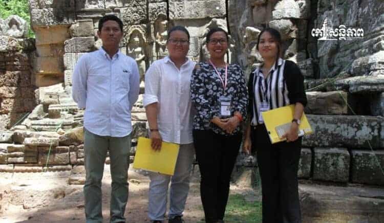 Restoration of Banteay Kdei. Source: Koh Santepheap 20200628