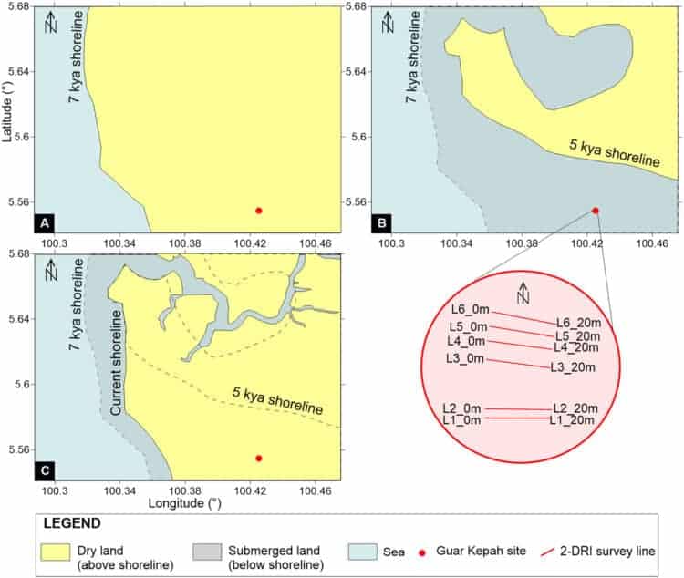 Guar Kepah shoreline