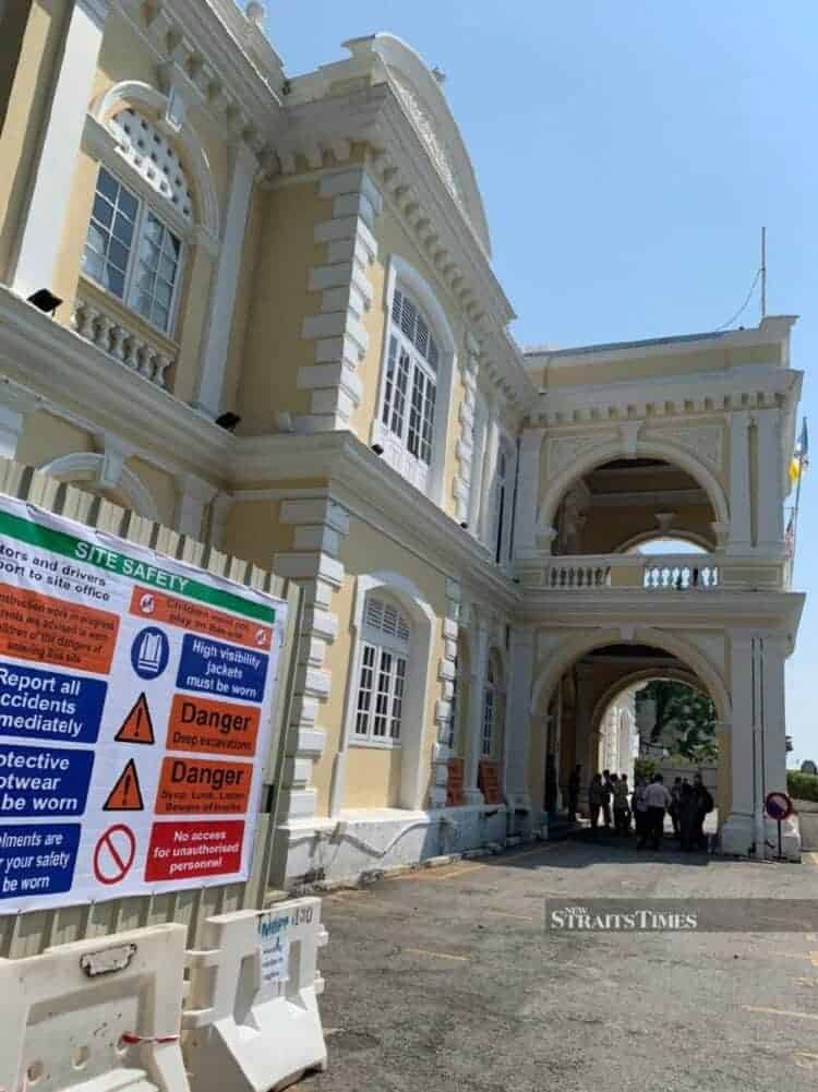 George Town Town Hall. Source: New Straits Times 20200702