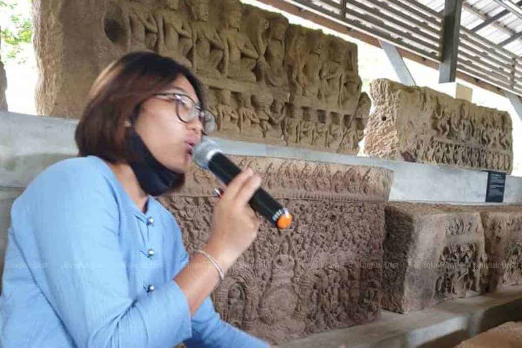Curator at Phimai National Museum. Source: Bangkok Post 20200908