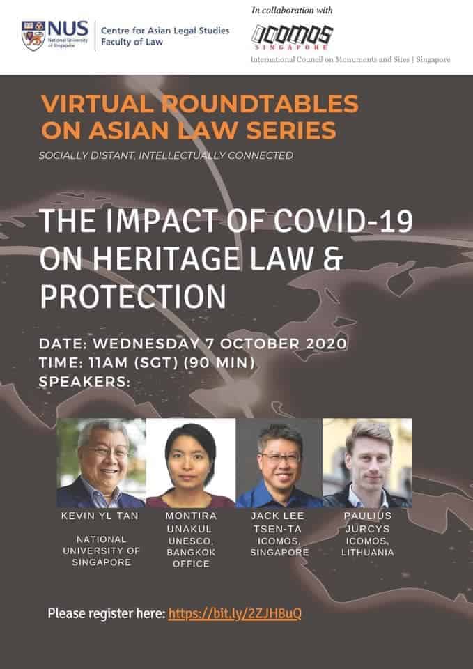 Covid-19 and Heritage Law talk