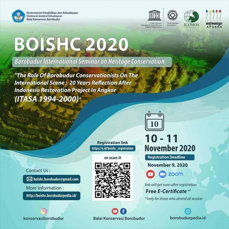 Borobudur International Seminar on Heritage Conservation (BOISHC 2020)