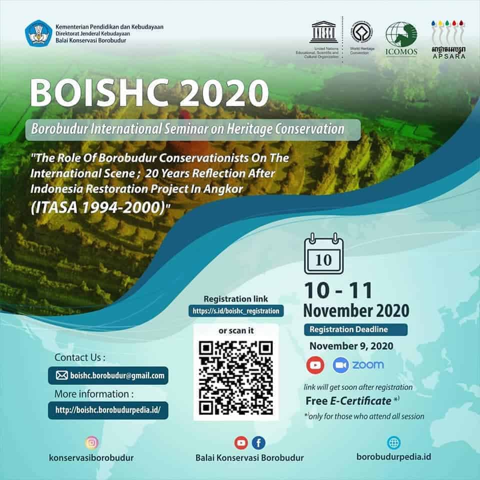 Borobudur International Seminar on Heritage Conservation (BOISHC 2020)