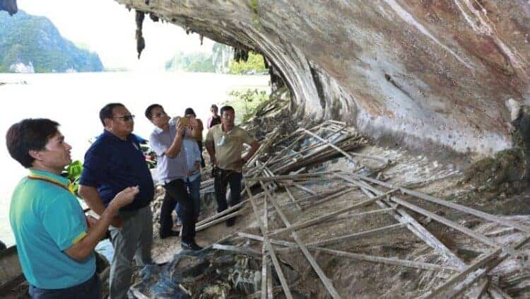 New rock art in Phang Nga. Source: Phuket News 20201105