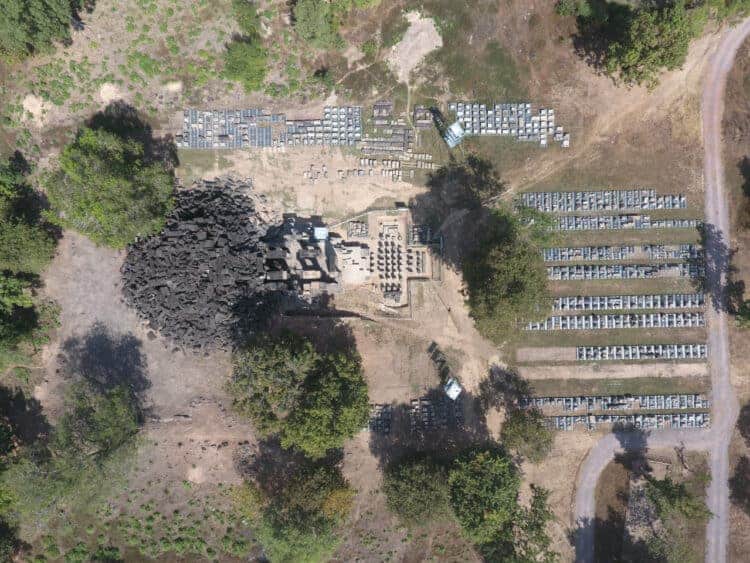 Aerial photo of Hong Nang Sida. Source: Korea Herald 20201129